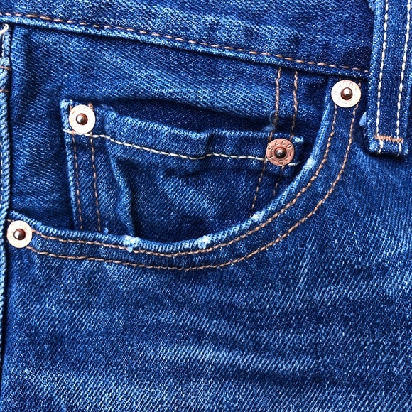 LEVI’S 501 JEANS DENIM SHORTS SIZE 29 - Picture 7 of 11